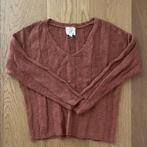 Women's Rust Sweater